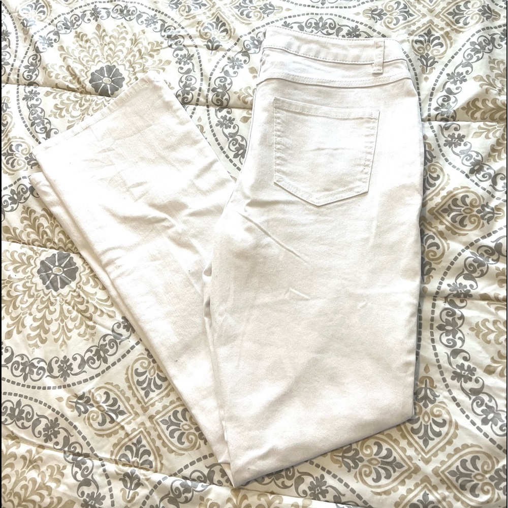 White  jeans